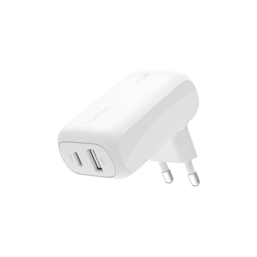 17118-BOOSTCHARGET 42W - 30W USB-C PD PPS + 12W USB-A DUAL WALL CHARGE 17118-BOOSTCHARGET 42W - 30W USB-C PD PPS + 12W USB-A DUAL WALL CHARGE