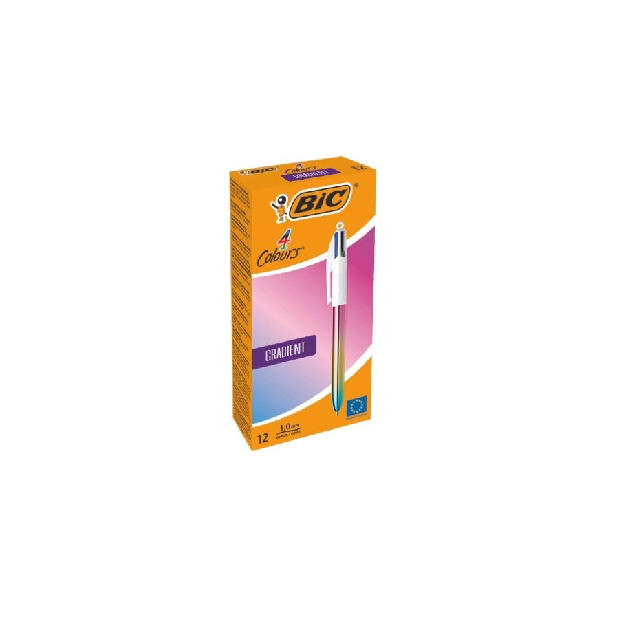 17213-BOLIGRAFO 4 COLORES GRADIENT BIC 511034