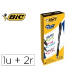 17218-BOLIGRAFO DE GEL BORRABLE NEGRO BIC 516523
