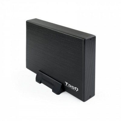 TooQ CAJA HDD 35 SATA A USB 20 30 NEGRA