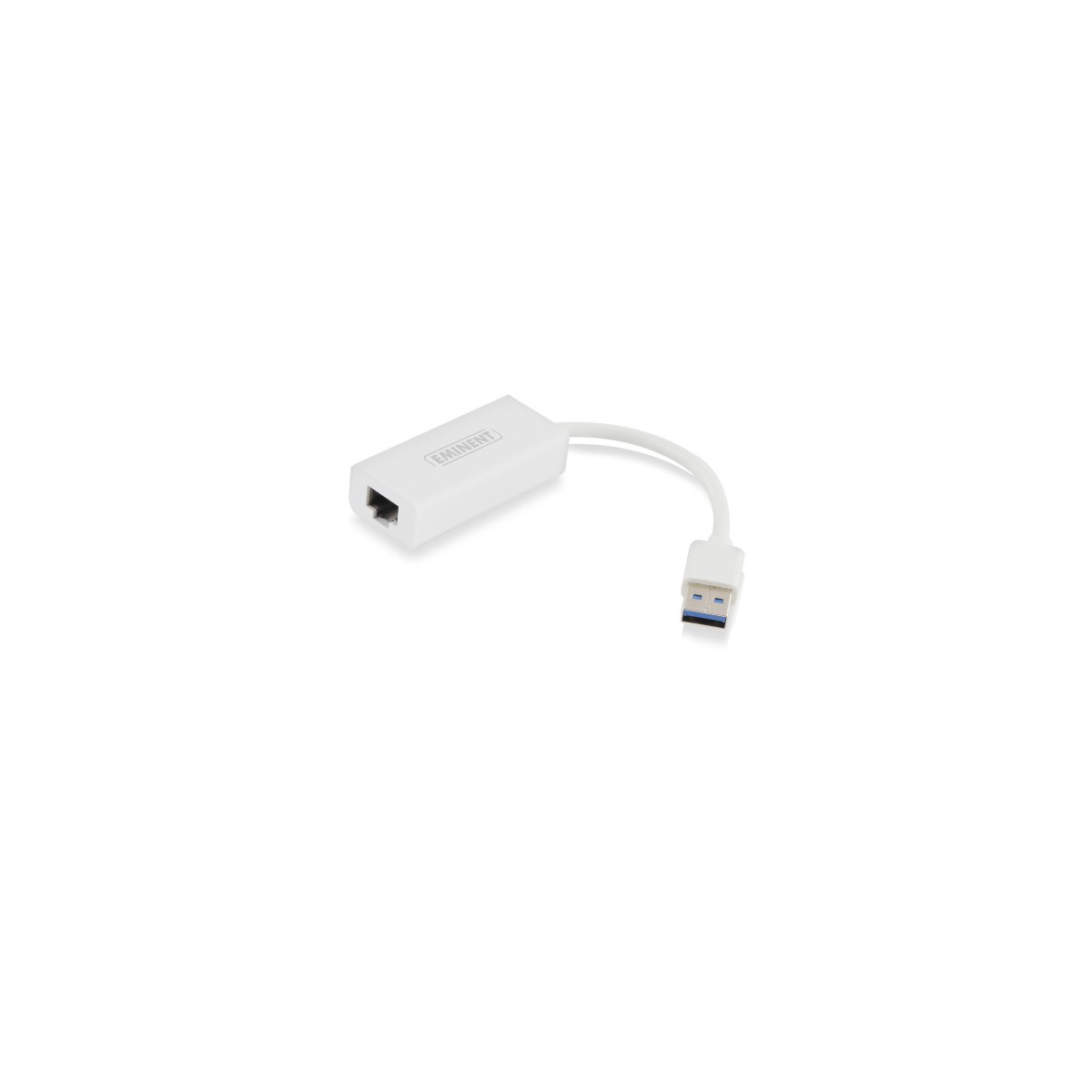 Eminent EM1017 adaptador de cable USB RJ45 Blanco