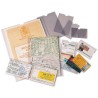 1739-CAJA 100 FUNDAS PORTACARNETS EN PVC FORMATO (87X56 MM.) TRANSPARENTE ESSELTE 46001