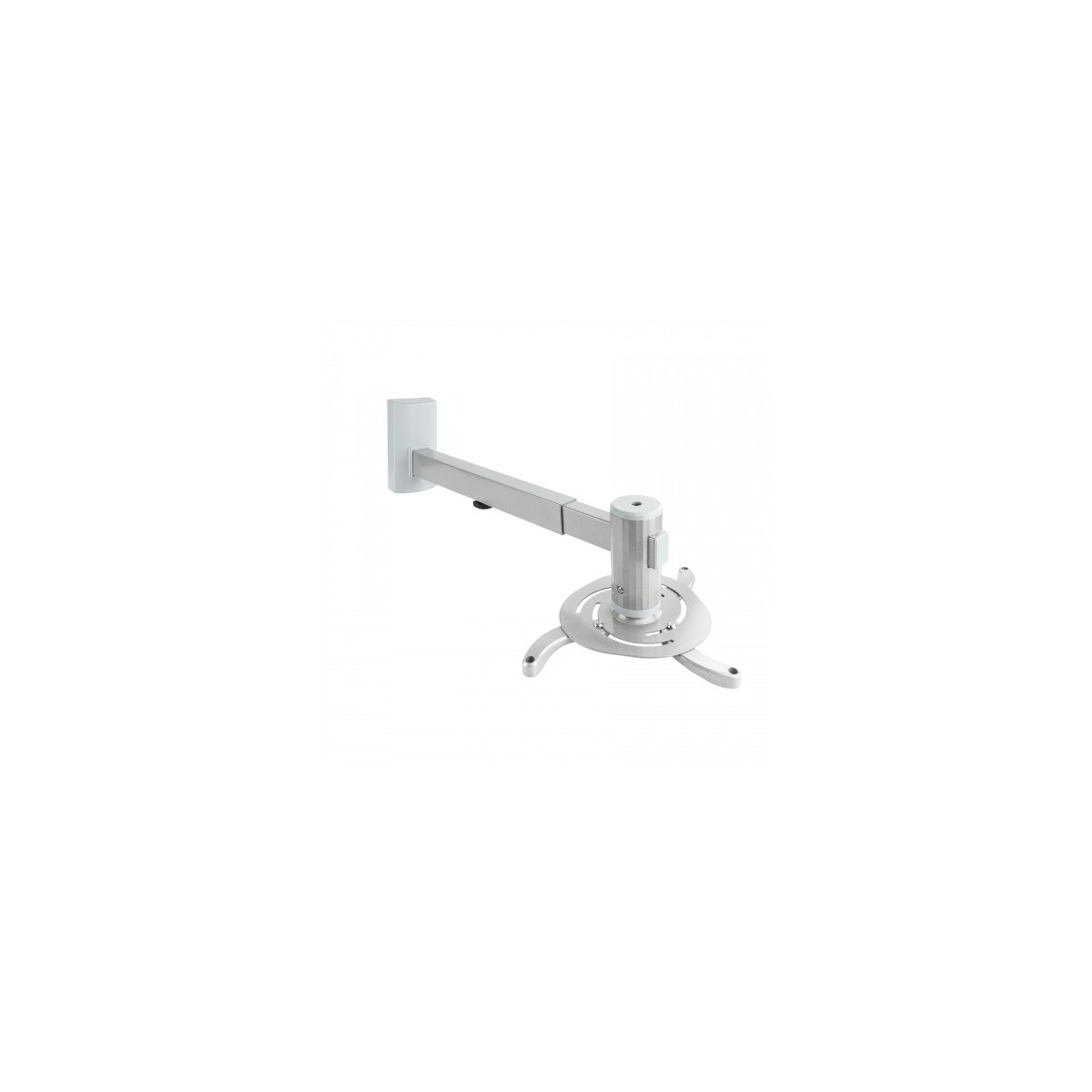 TooQ SOPORTE UNIVERSAL DE PARED GIRATORIO 360º E INCLINABLE PARA PROYECTOR PLATA