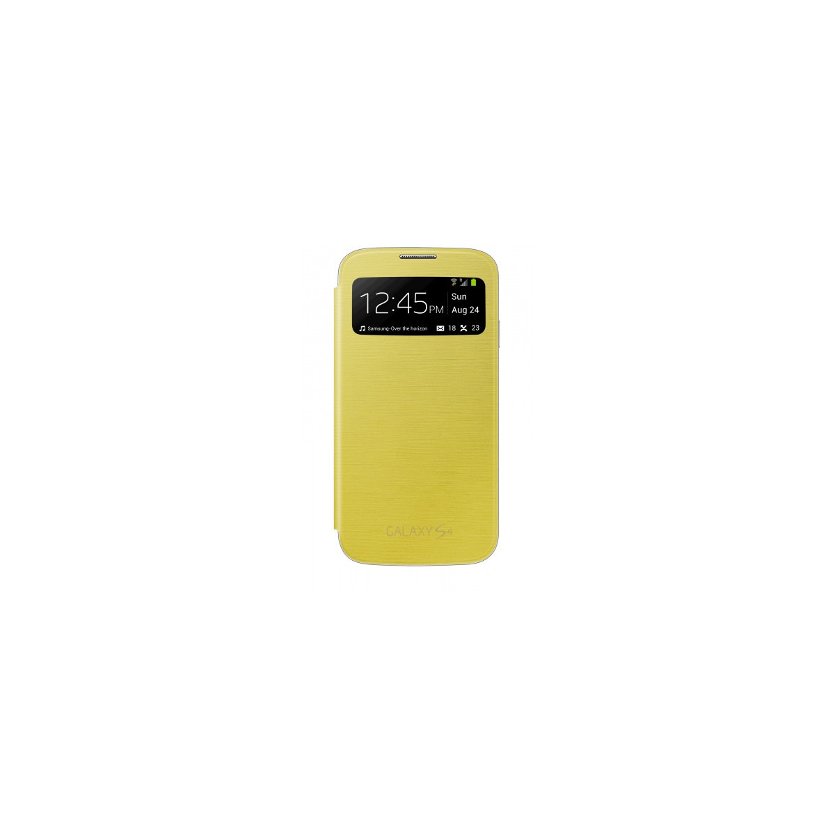 Samsung S View funda para telefono movil Libro Amarillo