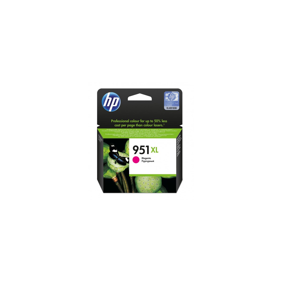 CARTUCHO DE TINTA HP Nº 951XL MAGENTA OFFICEJET PRO 8100 8600 CN047AE