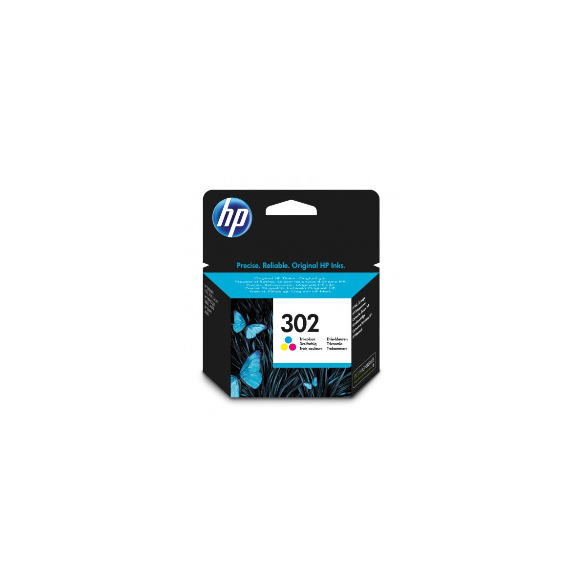 HP 302 CARTUCHO DE TINTA HP302 TRICOLOR F6U65AE