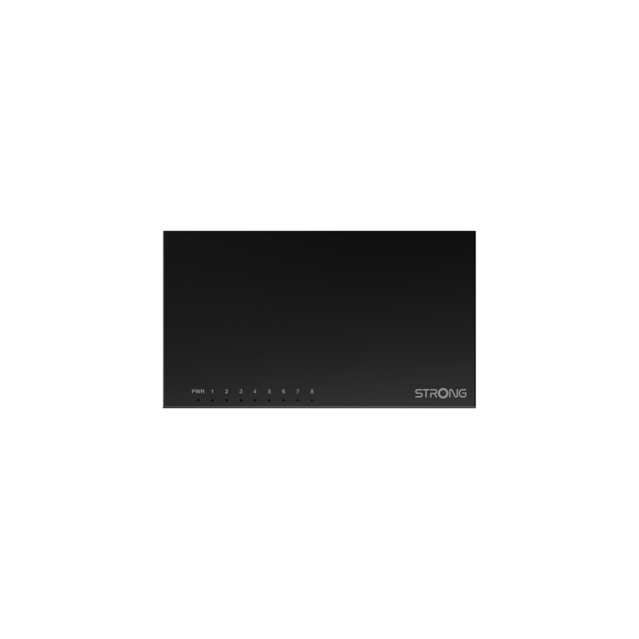 17510-Strong SW8000M switch Gigabit Ethernet (10/100/1000) Negro 17510-Strong SW8000M switch Gigabit Ethernet (10/100/1000) Negro