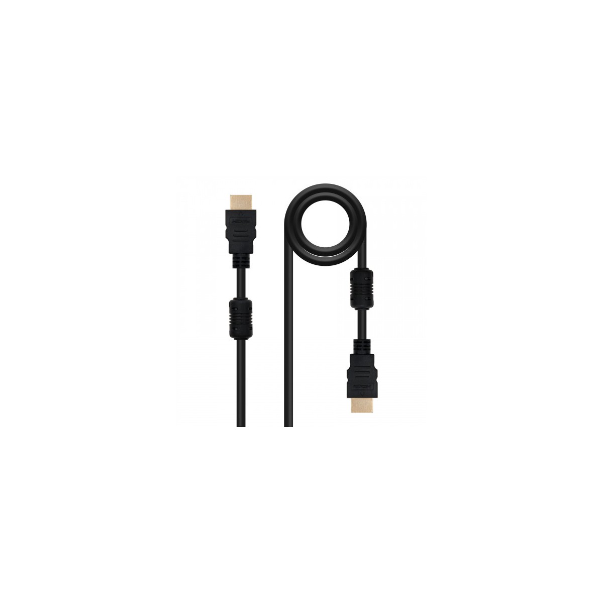 Nanocable CABLE HDMI V14 ALTA VELOCIDAD HEC CON FERRITA A M A M 10 M