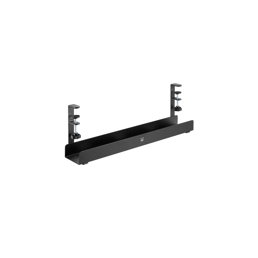 17581-Ewent EW1548 organizador de cables Escritorio Bandeja de cables Negro 1 pieza(s)
