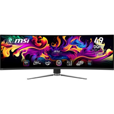 MSI MPG 491CQP QD OLED pantalla para PC 1245 cm 49 5120 x 1440 Pixeles DQHD QDOLED Negro