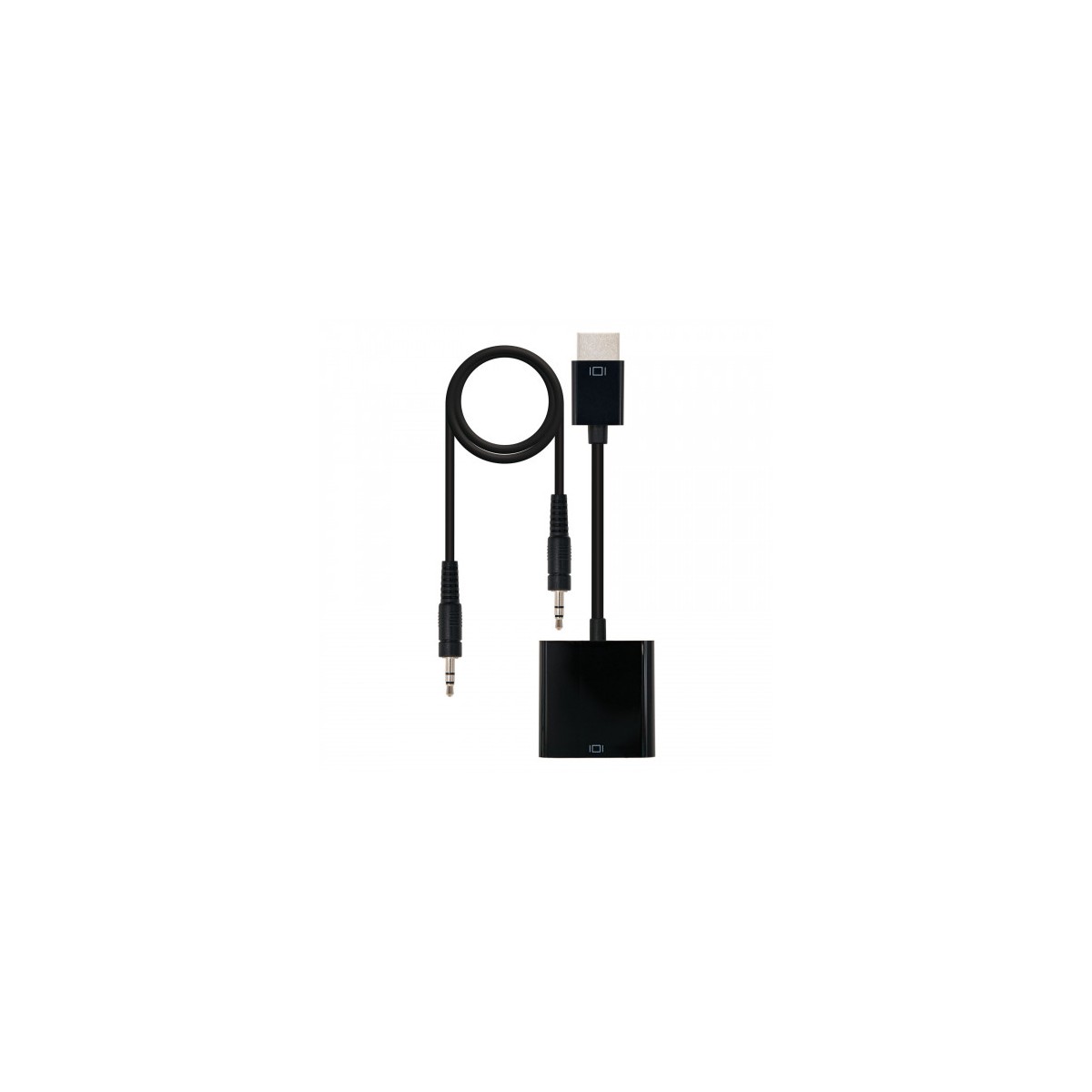 Nanocable CONVERSOR HDMI A SVGAAUDIO HDMI M SVGA H35 H NEGRO 10 CM10 M