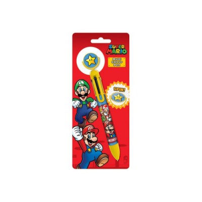 BOLiGRAFO MULTICOLOR SUPER MARIO PYRAMID SR72884