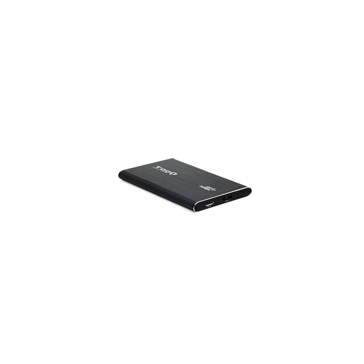 TooQ TQE 2529B caja para disco duro externo Carcasa de disco duro SSD Negro 25