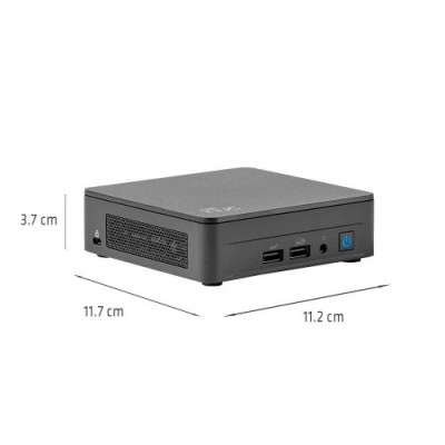 ASUS NUC RNUC13ANKI500000I SLIM ARENA CANYON I5 KIT RAPTOR LAKE P RPL P 28W I5 1340P GPU INTEGRADO SIN CABLE