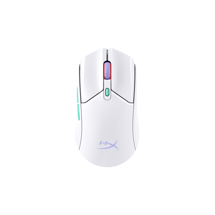 17719-HP HyperX Pulsefire Haste 2 Core inalambricos: raton gaming (blanco/verde/purpura) 17719-HP HyperX Pulsefire Haste 2 Core inalambricos: raton gaming (blanco/verde/purpura)