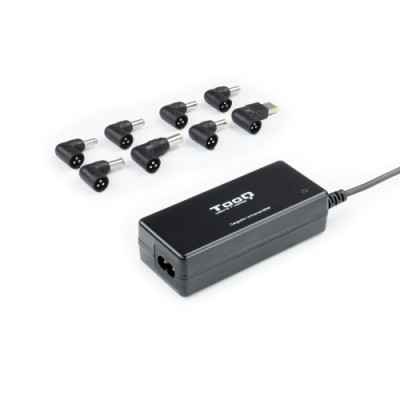 TooQ TQLC 65BS02AT adaptador e inversor de corriente Interior 65 W Negro