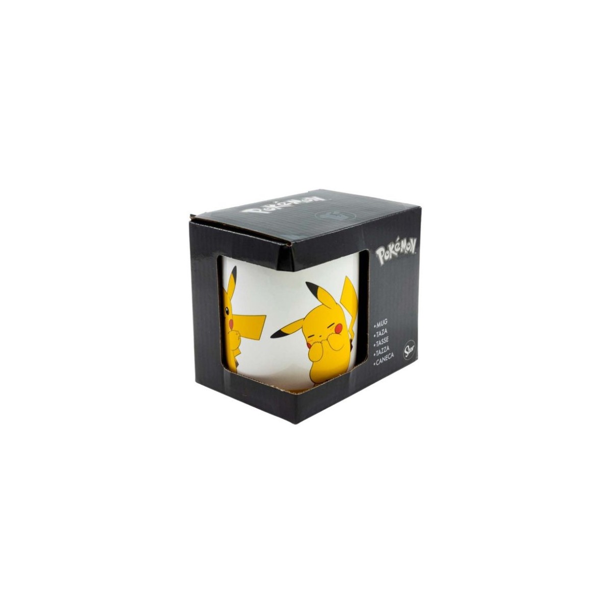 TAZA EN CAJA REGALO PIKACHU 325 ML STOR 472