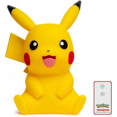 LaMPARA FIGURA PIKACHU SENTADO 40 CM TEKNOFUN 811356