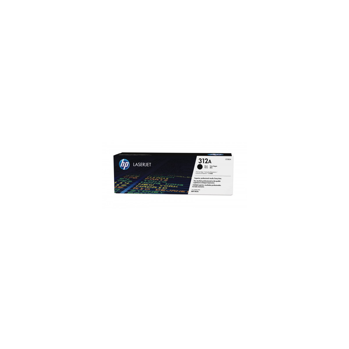 HP 312A TONER HP312A NEGRO CF380A