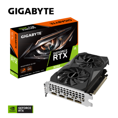 GIGABYTE GeForce RTX 3050 WINDFORCE OC 6G NVIDIA 6 GB GDDR6