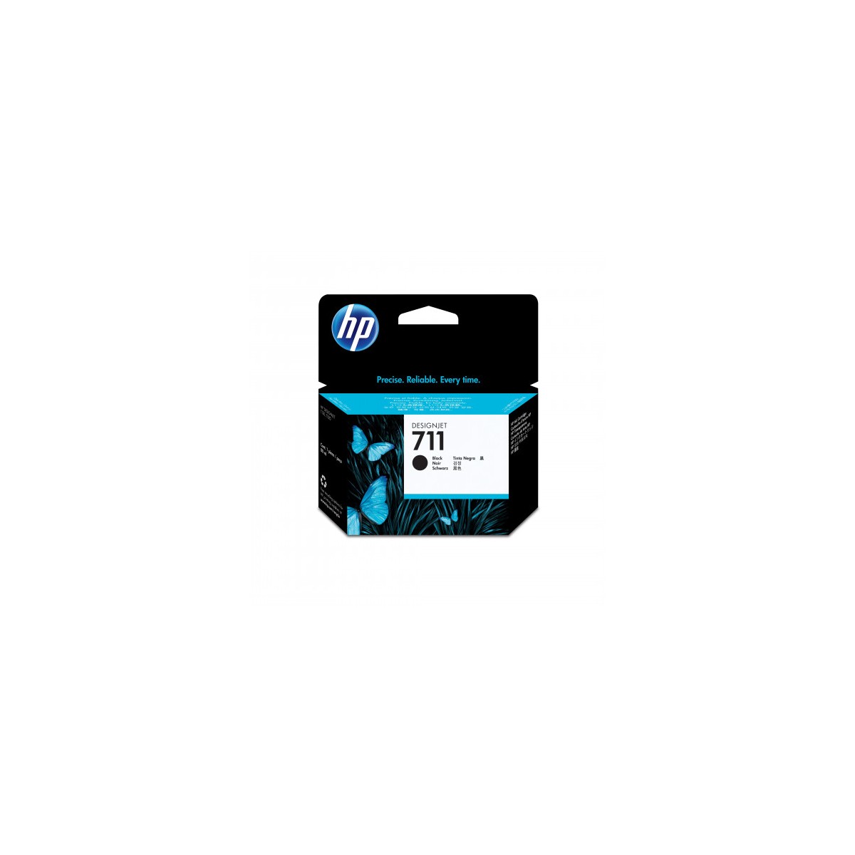 HP 711 CARTUCHO DE TINTA HP711 NEGRO CZ133A