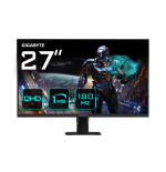 17956-GIGABYTE GS27QA 27" Monitor de Juego QHD - 2560 x 1440 (QHD), 180Hz, 1ms, 300 cd/m2, FreeSync, HDR Ready, HDMI 2.0