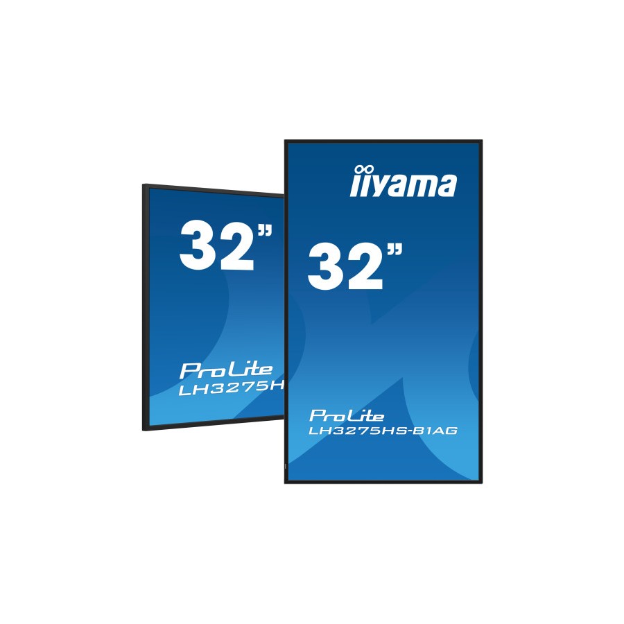 17982-iiyama ProLite Pantalla plana para senalizacion digital 81,3 cm (32") LCD Wifi 500 cd / m2 Full HD Negro Procesado 17982-iiyama ProLite Pantalla plana para senalizacion digital 81,3 cm (32") LCD Wifi 500 cd / m2 Full HD Negro Procesado
