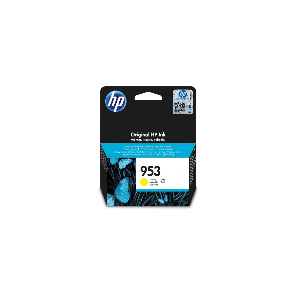 HP 953 CARTUCHO DE TINTA HP953 AMARILLO F6U14AE