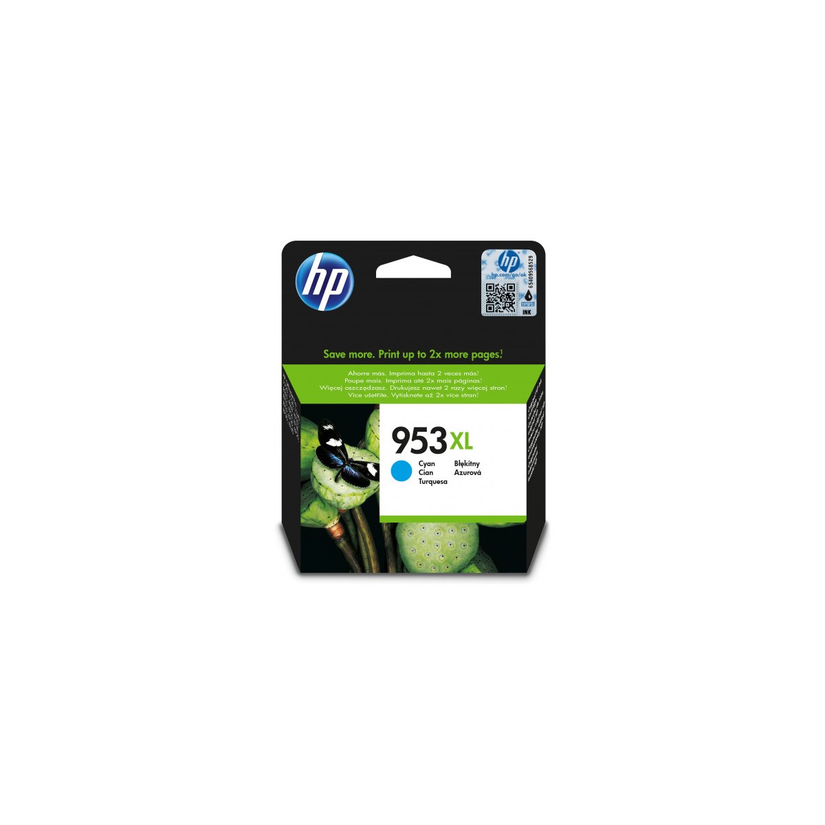 HP 953XL CARTUCHO DE TINTA HP953XL CIAN F6U16AE