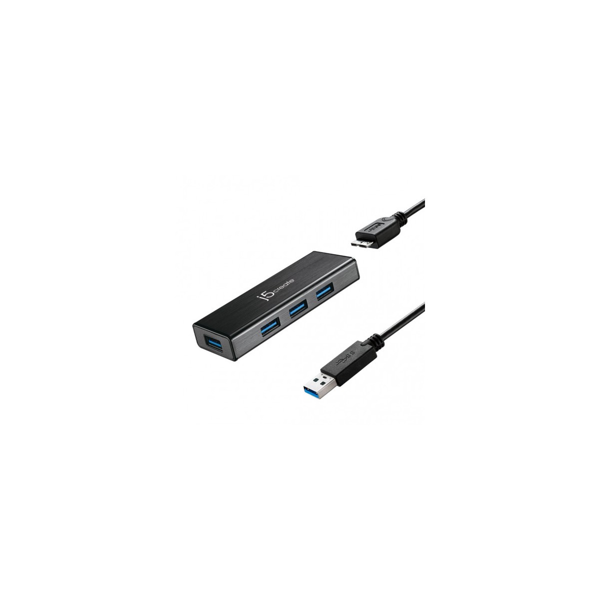 J5CREATE JUH340 MINI HUB USB 30 4 PUERTOS