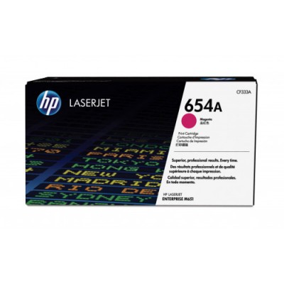 HP 654A TONER HP654A MAGENTA CF333A