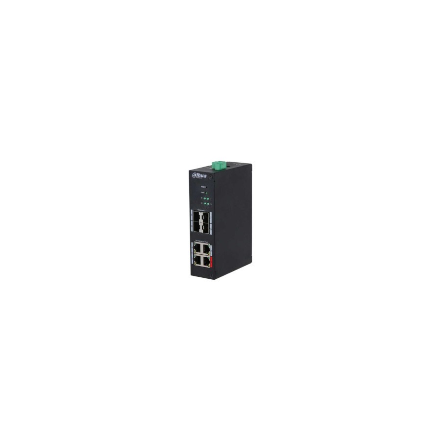 18110-(DH-HS4408-4ET-96) DAHUA SWITCH4 PUERTOS 10/100 + 4SFP GIGABIT 96W MANAGED L2 HARDENED POE 18110-(DH-HS4408-4ET-96) DAHUA SWITCH4 PUERTOS 10/100 + 4SFP GIGABIT 96W MANAGED L2 HARDENED POE
