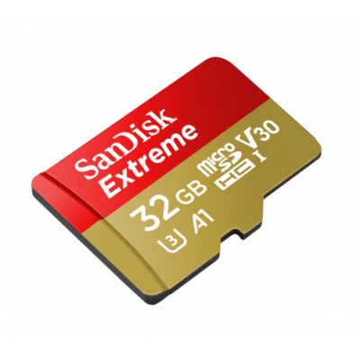 Sandisk Extreme memoria flash 32 GB MicroSDHC Clase 10 UHS I