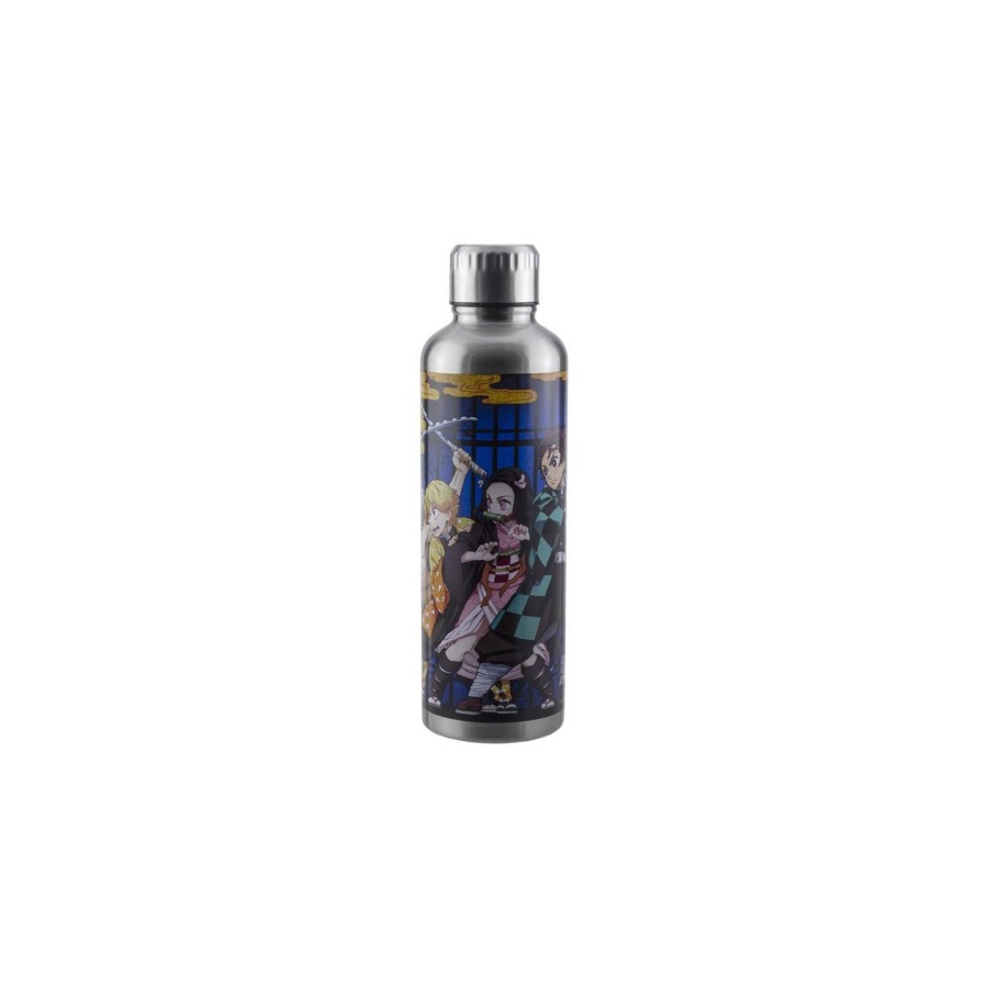 18137-BOTELLA METALICA PREMIUM DEMON SLAYER PERSONAJES 4 PALADONE REDSTRING PP10191DE