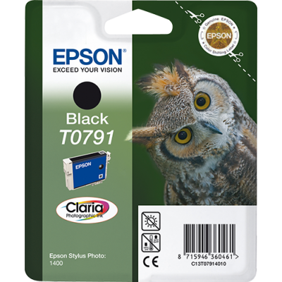 Epson Owl Cartucho T0791 negro