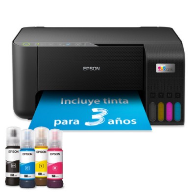 Epson EcoTank ET 2860 Inyeccion de tinta A4 5760 x 1440 DPI 33 ppm Wifi