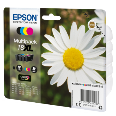 Epson Daisy Multipack 18XL 4 colores etiqueta RF