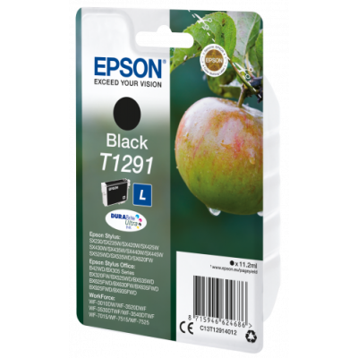 Epson Apple Cartucho T1291 negro etiqueta RF