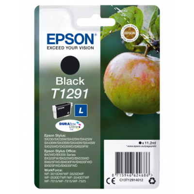 Epson Apple Cartucho T1291 negro etiqueta RF