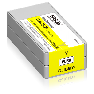 Epson GJIC5Y Ink cartridge for ColorWorks C831 Yellow MOQ10