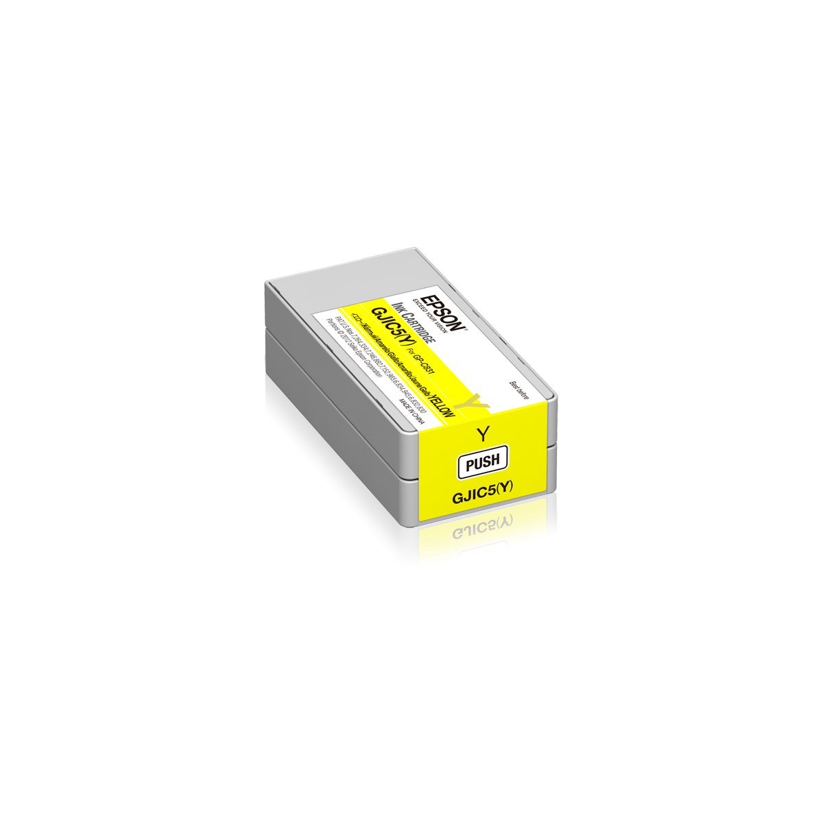 Epson GJIC5Y Ink cartridge for ColorWorks C831 Yellow MOQ10