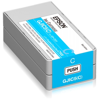 Epson GJIC5C Ink cartridge for ColorWorks C831 Cyan MOQ10