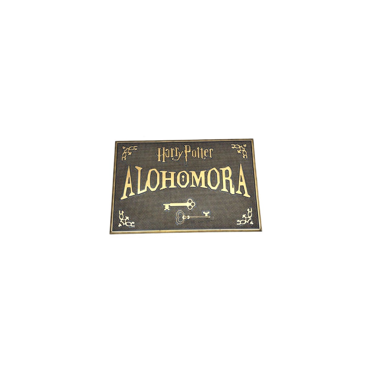 FELPUDO DE CAUCHO HARRY POTTER ALOHOMORA PYRAMID GP85486