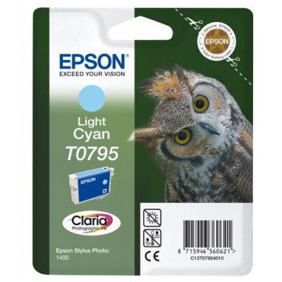 Epson Owl Cartucho T0795 cian claro