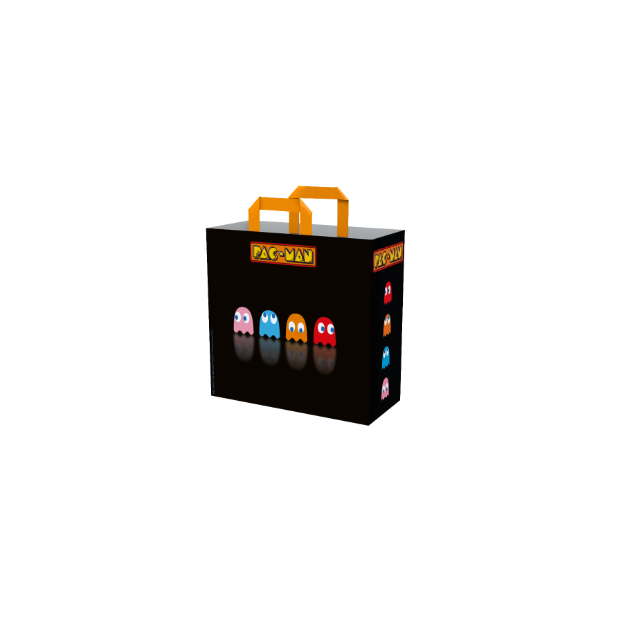 18214-BOLSA DE COMPRA PAC-MAN (FANTASMAS) KONIX REDSTRING 78441120928 18214-BOLSA DE COMPRA PAC-MAN (FANTASMAS) KONIX REDSTRING 78441120928