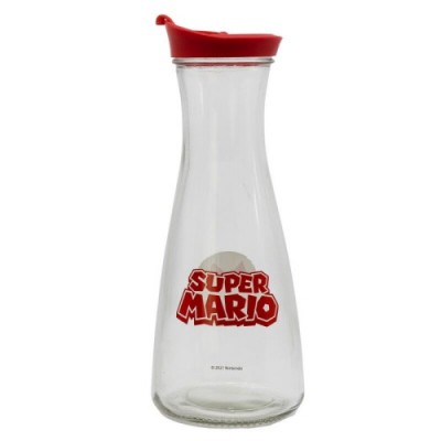 BOTELLA DE CRISTAL SUPER MARIO 1000ML STOR 3589