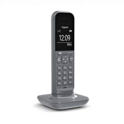 Gigaset CL390 Duo Telefono DECT analogico Gris Identificador de llamadas