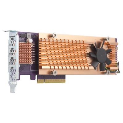 QNAP QM2 4P 384 tarjeta y adaptador de interfaz PCIe Interno