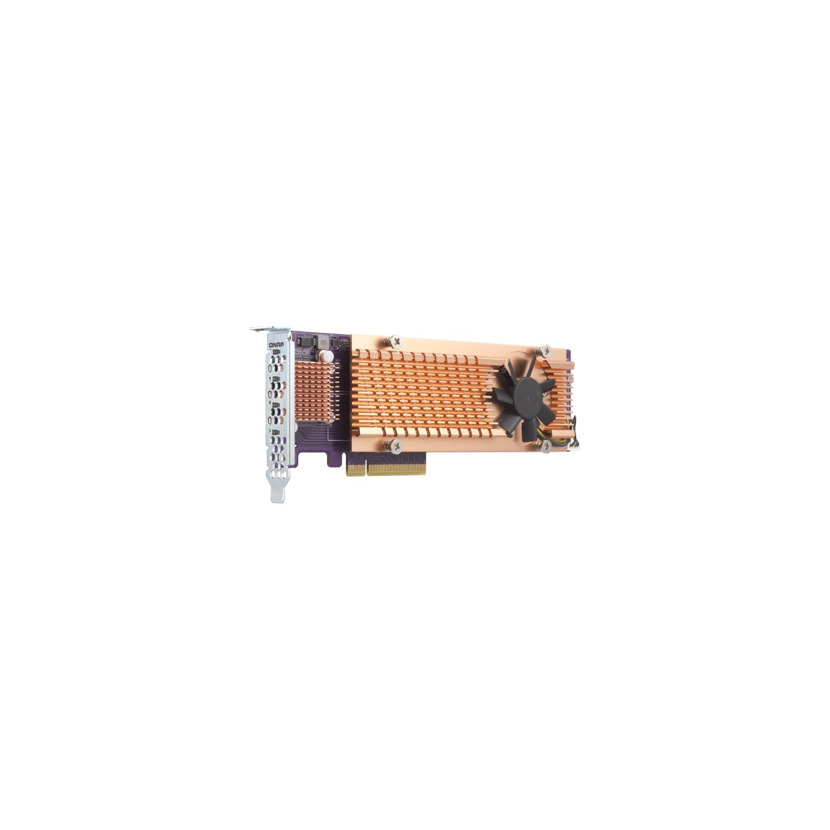 QNAP QM2 4P 384 tarjeta y adaptador de interfaz PCIe Interno