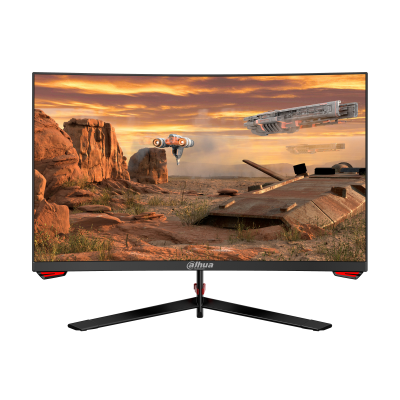 DAHUA MONITOR GAMING CURVO 215 FHD ELED 19201080 300CD M2 165HZ H178 V178 WIDE COLOR GAMUT HDMI2 DP AUDIO OUT